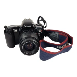 Canon EOS Rebel XS Black SLR 35mm W/ Canon Ef 35-80mm Works! *With Storage Bag - Picture 1 of 5