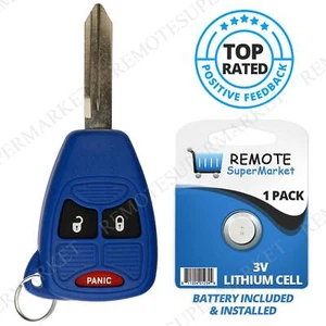 Replacement for Jeep 07-15 Compass 07-15 Patriot Remote Car Key Fob Navy - Picture 1 of 5
