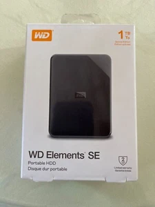 WD Western Digital Elements SE 1TB Externe Festplatte WDBEPK0010BB - Bild 1 von 6