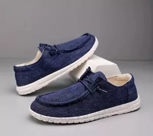 Fashion Men's Sneakers Breathable Ultralight Casual Shoes Outdoor Loafer Sz 11.5 - Picture 1 of 7