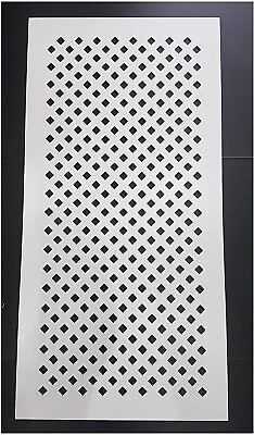  MDF Decorative Radiator Screen. Diamond Pattern 3mm 1215x610mm.  • 29.99£