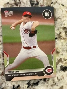 Tarjeta Topps Now 2021 MLB Network Top 100 #T-86 Cincinnati Reds Sonny Gray - Imagen 1 de 1