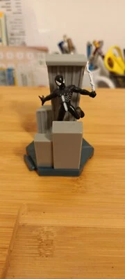 Action Figure Personaggio Spiderman Nero Marvel comics - 8 cm - Immagine 1 di 3