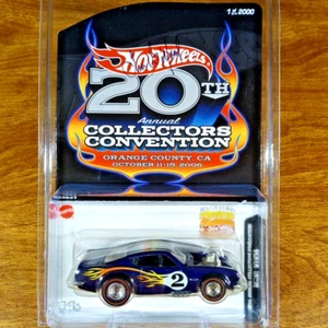 Hot Wheels RLC 20th Collectors Convention King Kuda 1 of 2000 Dark Blue Redline - Picture 1 of 4