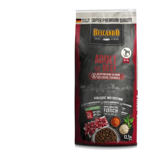 Belcando Adult GF Beef Trockenfutter Hund Getreidefrei Glutenfrei | 12,5 kg - Bild 1 von 3