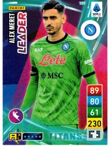 PANINI CALCIATORI ADRENALYN XL TITANS 2023 CARD N. 109 MERET (LEADER) NAPOLI - Foto 1 di 2