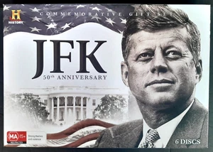 JFK 50th ANNIVERSARY COMMEMORATIVE GIFT SET SIX DISC DVD BOX SET VGC - Picture 1 of 22