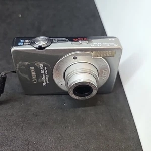 Canon PowerShot SD750 Digital ELPH 7.1 MP Camera Silver - NO FLASH- See Descript - Picture 1 of 7