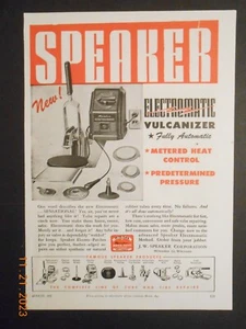 1947 J.W Speaker Corp Milwaukee WI electromatic AD Wayne Air Compressor Fort IN - Picture 1 of 2