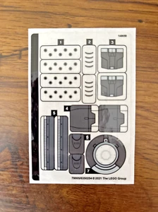 LEGO Sticker Sheet for Set 76190 - (79005/6350254) Iron Man: Iron Monger Mayhem - Picture 1 of 1
