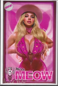 Miss Meow #6 Comics Elite Barbie Cosplay Trade Version 2022 Shikarii Merc NM+ - Picture 1 of 1