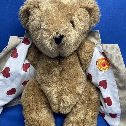 UNDERCOVER Cappotto trench peluche Vermont orsacchiotto sottocoperta amante foderato cuore 16 pollici snodato