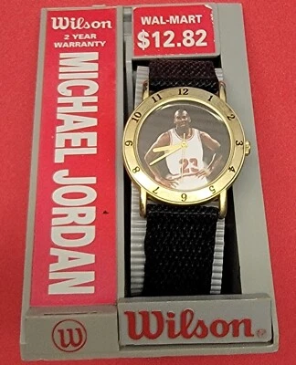 Reloj coleccionable Wilson Michael Jordan vintage Foto 1 de 4