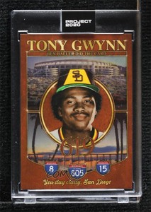 2020 Topps Project 2020 1983 Topps /7247 Tony Gwynn Ben Baller #209 HOF