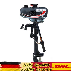 HANGKAI 3.5PS Außenborder Benzinmotor 2 Takt Bootsmotor Wasserkühlung CDI - Bild 1 von 13