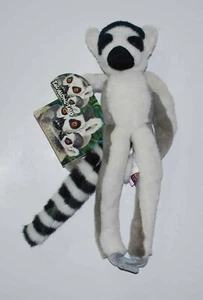 Tag Along Tails Ring Tailed Lemur Stuffed Animal Plush 20" stretched w/tags - Picture 1 of 5