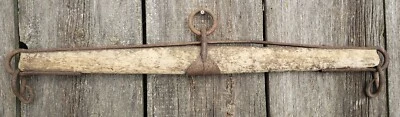 Antique Vintage Wood Evener Bar Double Tree Yoke horse Ox Western Primitive 36” - Image 1 of 4