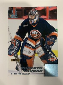 1999-00 Pacific Omega 5 Ice Blue Roberto Luongo Rookie 44/75 Card #143 RC