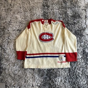 Vintage CCM Montreal Canadiens Heritage NHL Hockey Sweater Jersey Circa 1960 - Bild 1 von 12