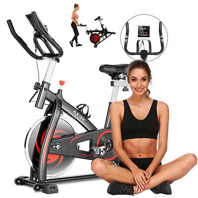 HEKA Exercise Bike w/Bluetooth APP & LCD Display Cycling Bike Fitness Training Indoor>