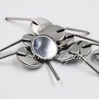 Dental 4# Stainless Steel Orthodontic Odontoscope Mouth Mirrors Reflector 50 Pcs