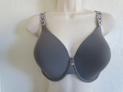 NATORI 36 DDD #732080 PURE LUXE CONTOUR UNDERWIRE BRA, ANCHOR/MBL, NWT, MSRP $74 - Image 1 of 4
