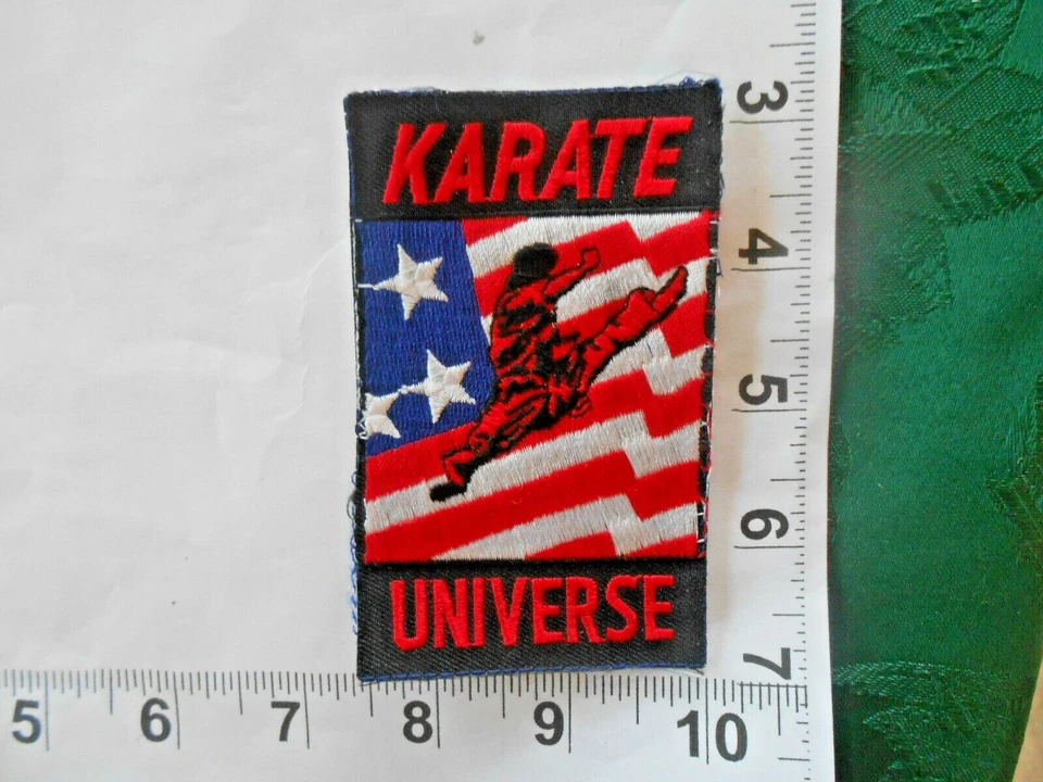 KARATE UNIVERSE patch Vintage sew on patch   free shipping - Image 1 of 1