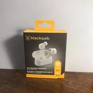 Blackweb True Wireless Earphones (white) - Picture 1 of 2