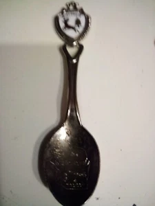 Wisconsin State Spoon 3.5" Collectible Souvenir Vintage Deer Design - Picture 1 of 10