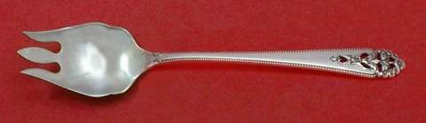 Queen's Lace by International Sterling Silver Cake Ice Cream Spork Custom 5 3/4" Cover