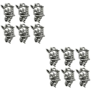 2 Pack Vintage Animal Pendant Charms Beads for Jewelry Making Pendants DIY - Picture 1 of 12