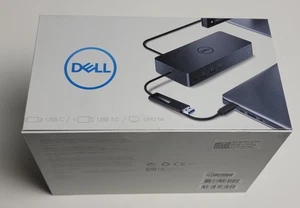 NEW Dell D6000 USB 3.0 (3.1 Gen 1) Type-C Universal Dock, Black, sealed - Picture 1 of 3