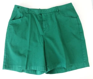Kate Lord Men's Green KL Performance Casual Shorts Size 16 or 34 Waist - Picture 1 of 6
