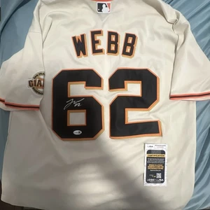 Logan Webb San Francisco Giants Autographed Jersey JSA Certified - Picture 1 of 1