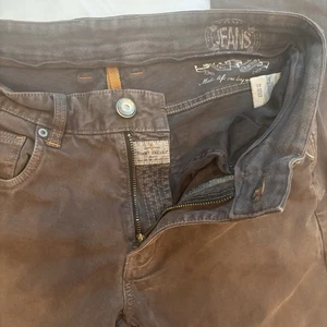 Men's Tommy Bahama Brown/contrasting stitching casual jeans pants, 32/32 - Picture 1 of 7