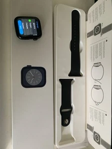 Apple I Watch Series 8 45mm Smartwatch Great Condition - Zdjęcie 1 z 6