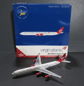 Gemini Jets Virgin Atlantic A340-600. THANK YOU. 1:400 Scale. G-VNAP. New - Picture 1 of 10