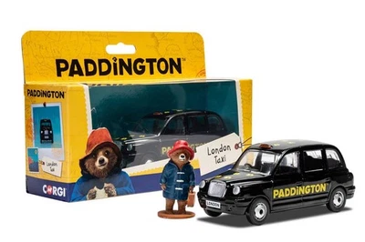 Corgi Paddington Bear London Taxi and Paddington Bear Figure - Image 1 of 4