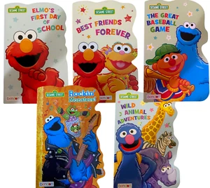 Sesame Street 9 1/2 x 6 Grover Elmo Cookie Muppets Board Books CHOICE - 4 NEW! - Picture 1 of 11