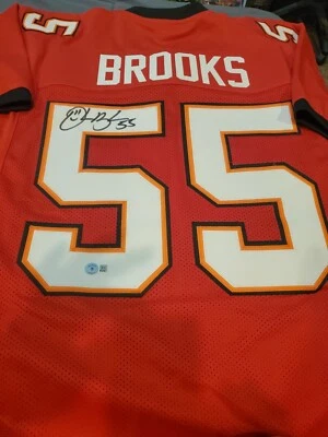 Derrick Brooks Signed Tampa Bay Buccaneers Jersey AUTO - Beckett COA - Image 1 of 4