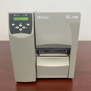Zebra S4M Industrial TT/DT Shipping Label Printer S4M00-2001-0200T USB Ethernet - Picture 1 of 11