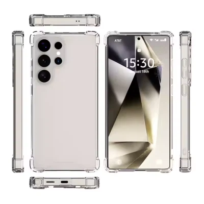 Clear Transparent Shockproof Case for Samsung S25 S24 S23 S22 S21 S20 S10 S9 S8 - Image 1 of 4