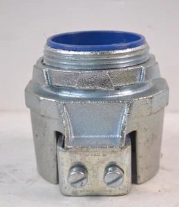 Thomas & Betts 3121 2-1/2 Inch Straight Insulated Tite Bite Flex Connector - Picture 1 of 7