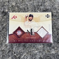 2005 Upper Deck NL Artifacts John Smoltz Game Jersey /325 Atlanta Braves NL-SM