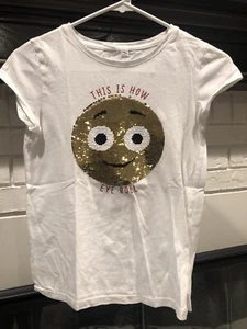 Gapkids Mädchen Größe XXL oder 14-16 Flip Pailletten T-Shirt.   - Bild 1 von 4