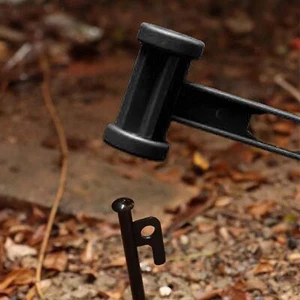 Tent Stake Hammer Camping Mallet Tent Peg Puller for Caravans Canopy Camping - Picture 1 of 10