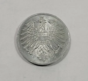 1954 Austria 2 Groschen Coin World Coin Aluminum BT-039 - Picture 1 of 2