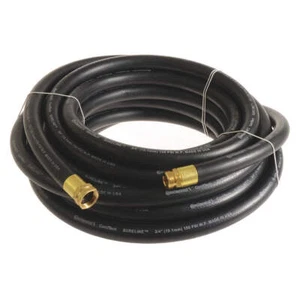 CONTINENTAL CWH075-100MF-G Garden Hose,3/4" ID x 100 ft.,Black 55AX25 - Picture 1 of 1