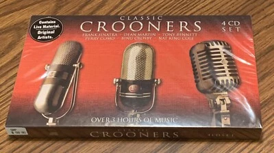 CLASSIC CROONERS by Various Artists (4 CD Set, 2000) BRAND NEW! $59.95 Retail - Image 1 of 4