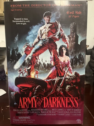 Evil Ash 12" Figure New Sideshow Army of Darkness Movie Bruce Campbell Cover